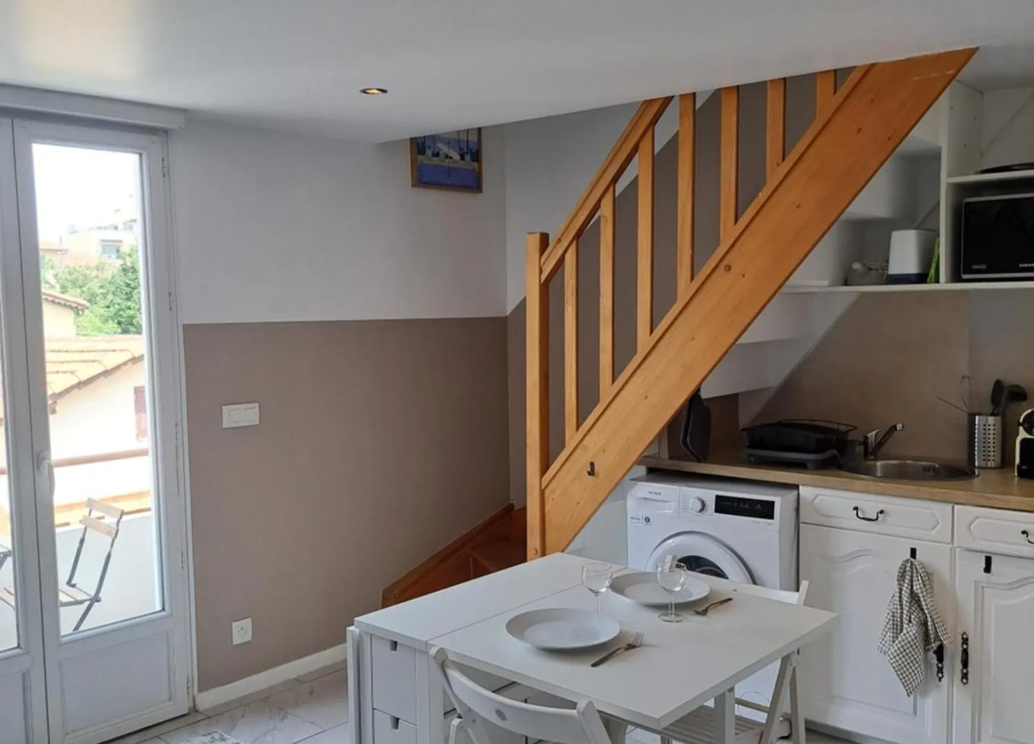 2 Pieces En Duplex A 5 Minutes De La Plage N2 Saint-Laurent-du-Var
